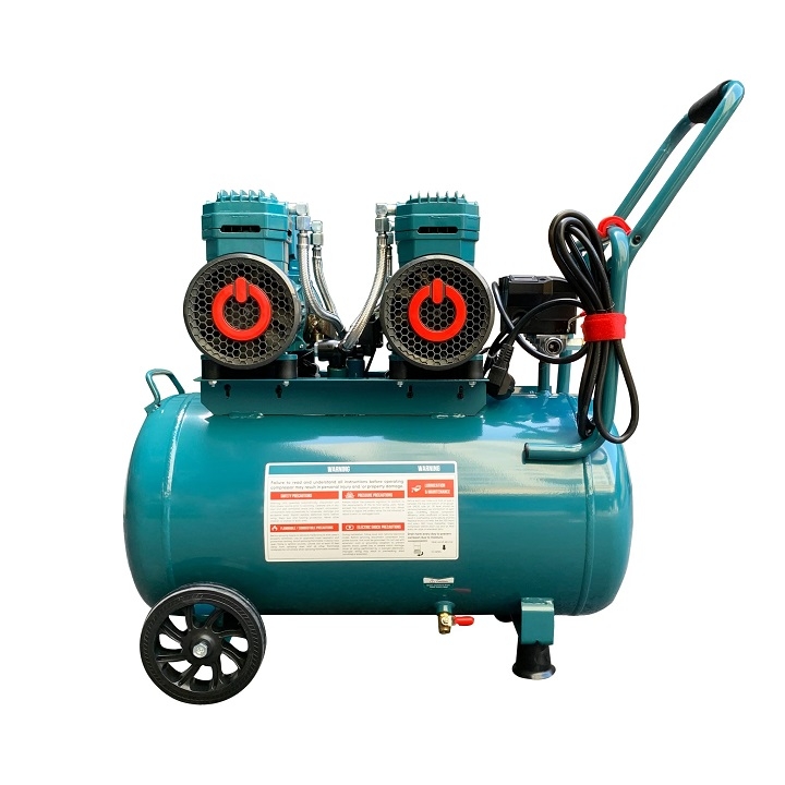 Máy nén khí không dầu tốc nhanh siêu êm NAKAWA NKBH5050E 50L