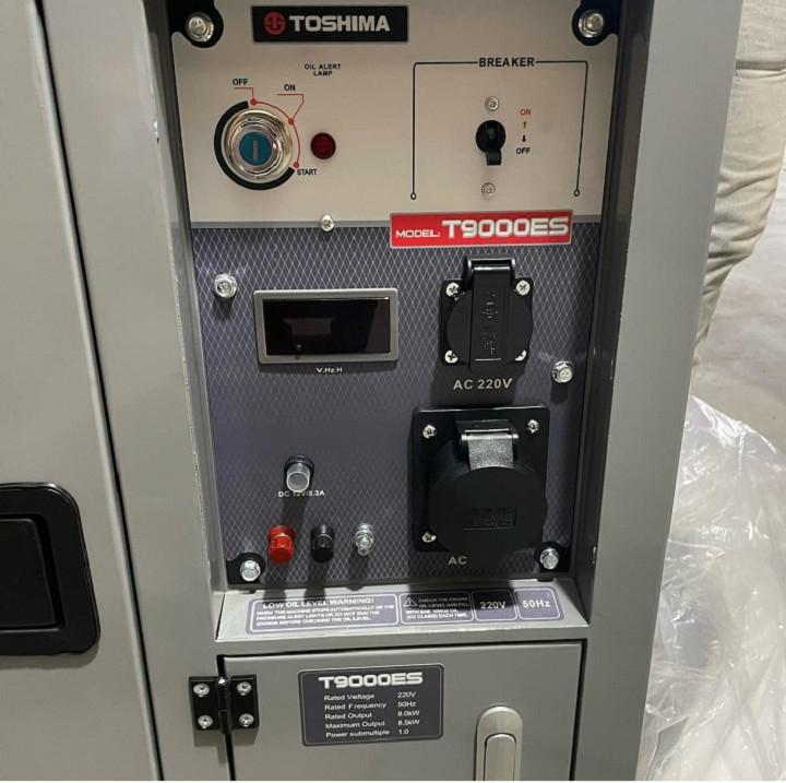Máy phát điện chạy dầu TOSHIMA T9000ES 8KW