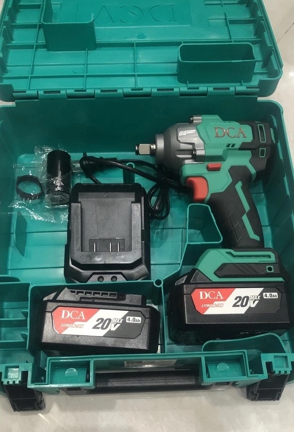 Máy siết bu lông dùng pin 20V DCA ADPB488EM (2 pin 1 sạc)