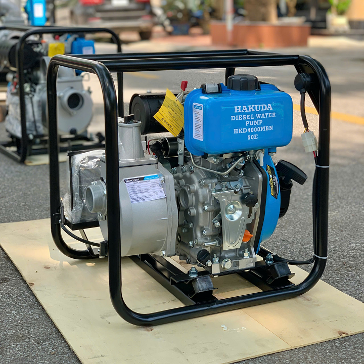 Máy bơm nước chạy dầu HAKUDA HKD4000MBN50E 4kW