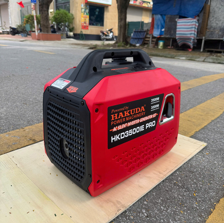 Máy phát điện HAKUDA 3.5KW HKD3500IEPRO inverter siêu cách âm