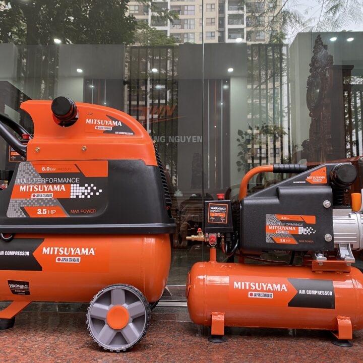 Máy nén khí có dầu Mitsuyama 3HP 12 lít TL-12L