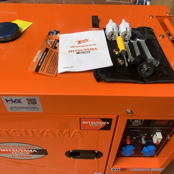 Máy phát điện chạy dầu MITSUYAMA 7KW TL-9000