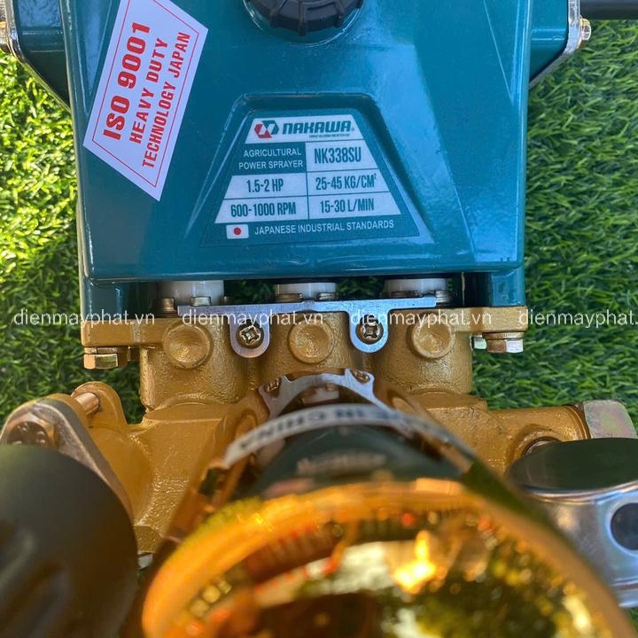 Đầu xịt áp lực NAKAWA NK-338SU piston sứ 1HP