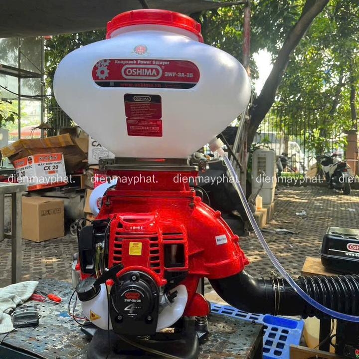 Máy sạ lúa 26L OSHIMA 3WF-3A-35 2 thì