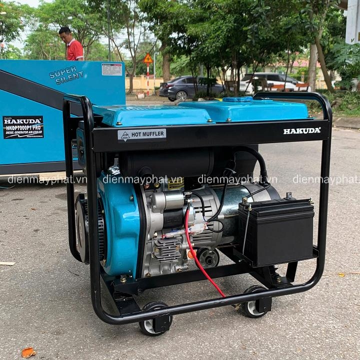 Máy phát điện chạy dầu gia đình HAKUDA 5KW HKD5000P1T