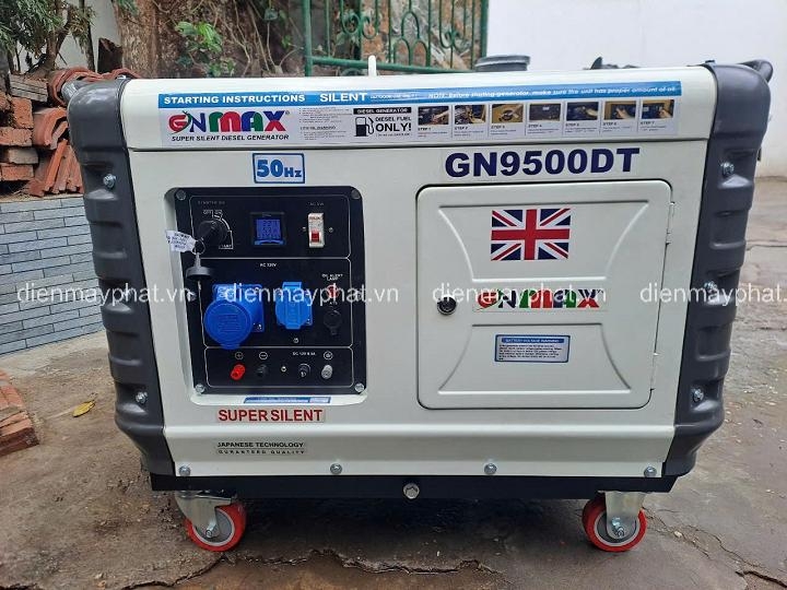 Máy phát diện chạy dầu Gnmax GN9500DT 9KVA