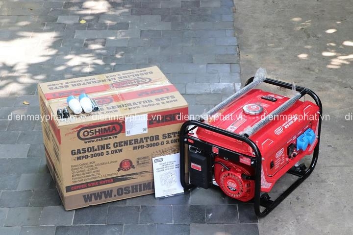 Máy Phát Điện Chạy Xăng OSHIMA MPD3000 3KW