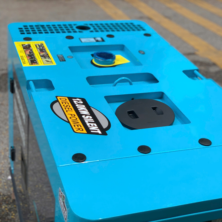 Máy phát điện chạy dầu 12KW HAKUDA HKD12000P1PRO chống ồn