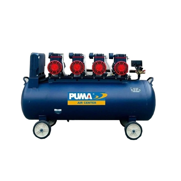 Máy nén khí không dầu giảm âm Puma 4HP 200L