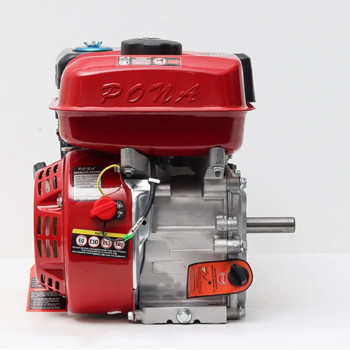 Động cơ dùng xăng PONA 7.5HP PN75 cốt thẳng