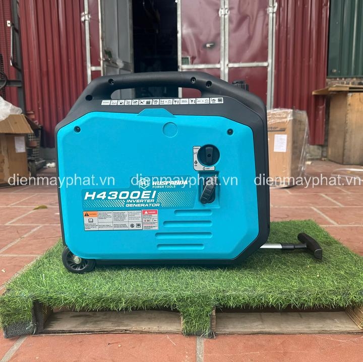 Máy phát điện gia đình dùng xăng HUSPANDA 3.8kW H4300EI siêu cách âm