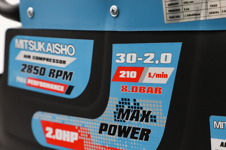 Máy nén khí có dầu MITSUKAISHO MITSUKAISHO 30-2 30L 2HP