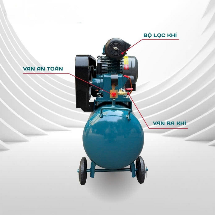 Máy nén khí dây đai 1/2HP NAKAWA NK0540PRO 40L