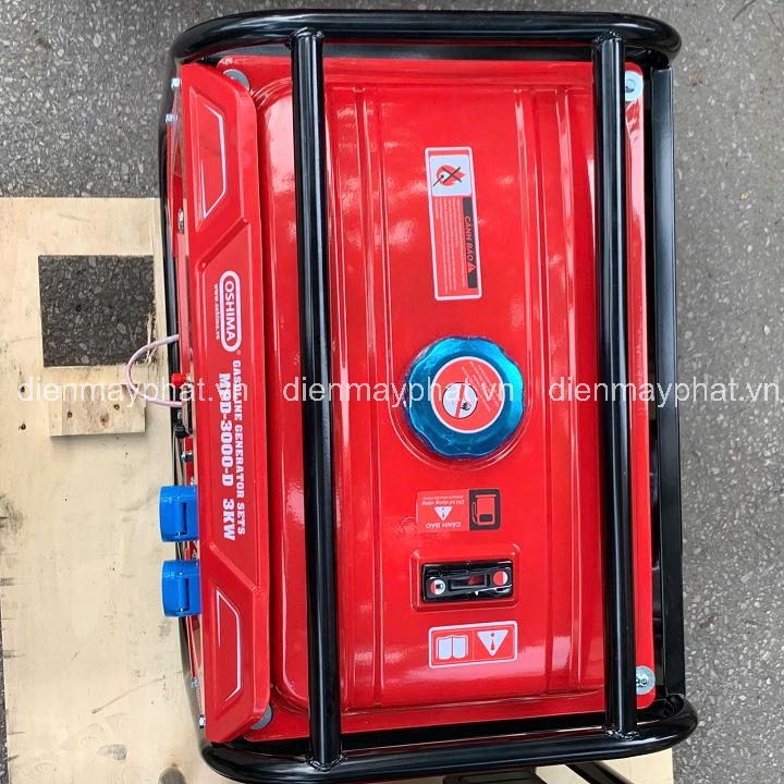 Máy phát điện chạy xăng OSHIMA MPD-3000-D 3KW đề