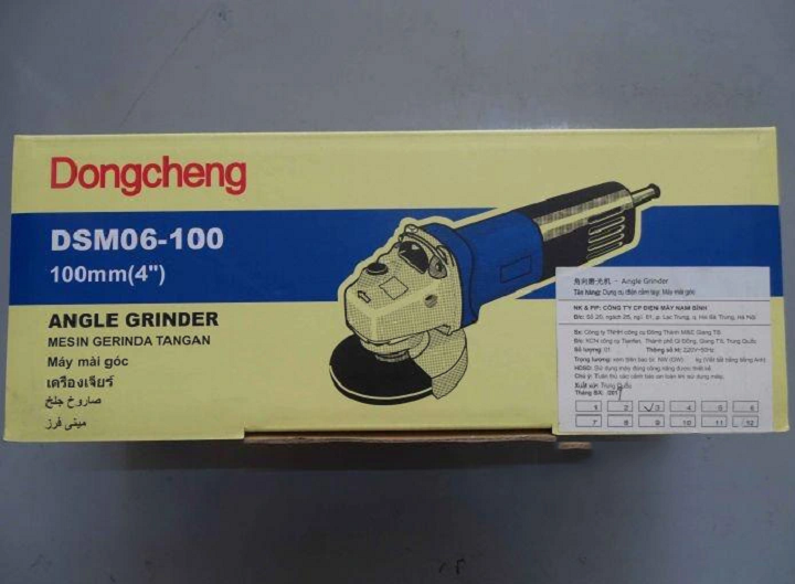 Máy mài góc DONGCHENG DSM06-100 800W