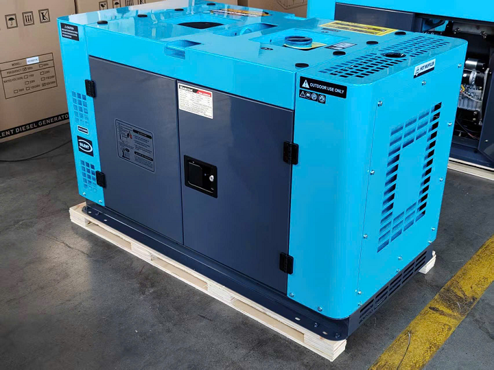 Máy phát điện chạy dầu HAKUDA HKD12000P1 PRO 12KW siêu cách âm