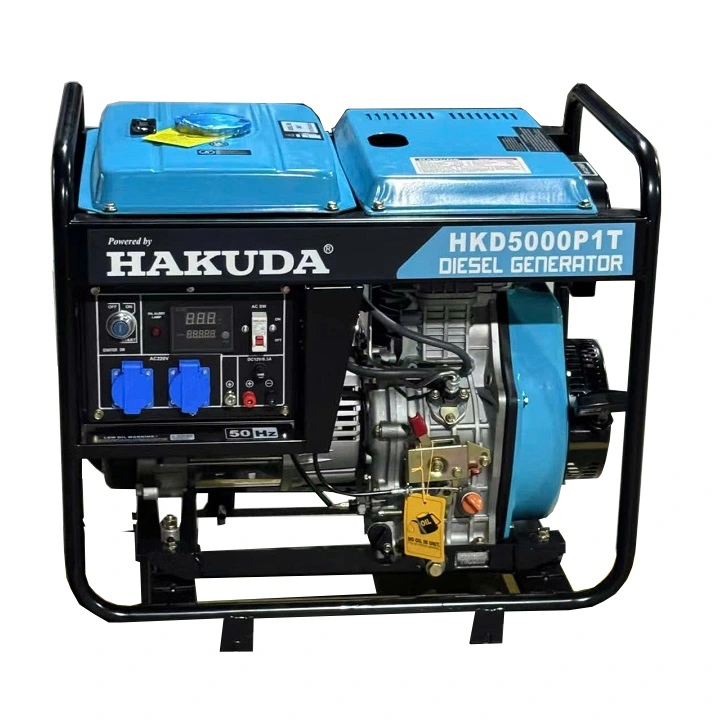 Máy phát điện chạy dầu HAKUDA 5KW HKD5000P1T