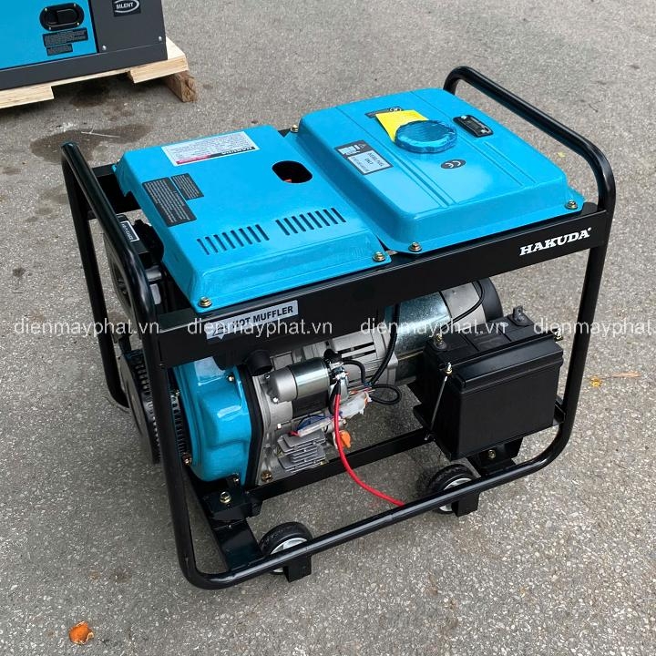 Máy phát điện chạy dầu gia đình HAKUDA 5KW HKD5000P1T