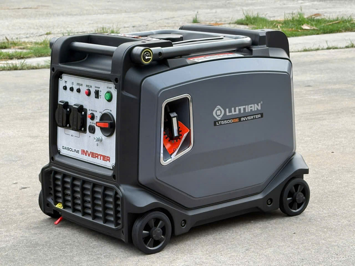 Máy phát điện chạy xăng inverter LUTIAN 4KW LT5500iSE siêu cách âm