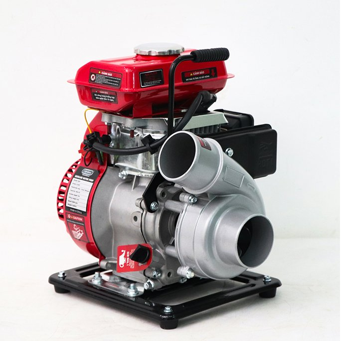 Máy bơm nước chạy xăng OSHIMA OS50-152F 2.5HP đỏ 4 thì