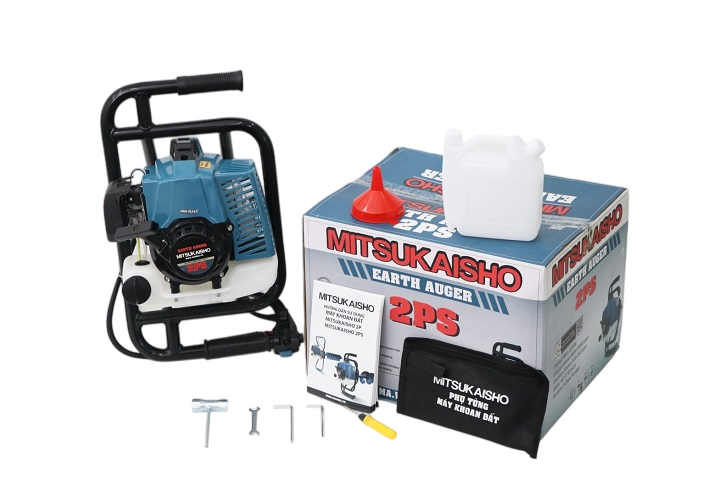 Máy khoan đất chạy xăng 2 thì MITSUKAISHO 2PS 2.2KW