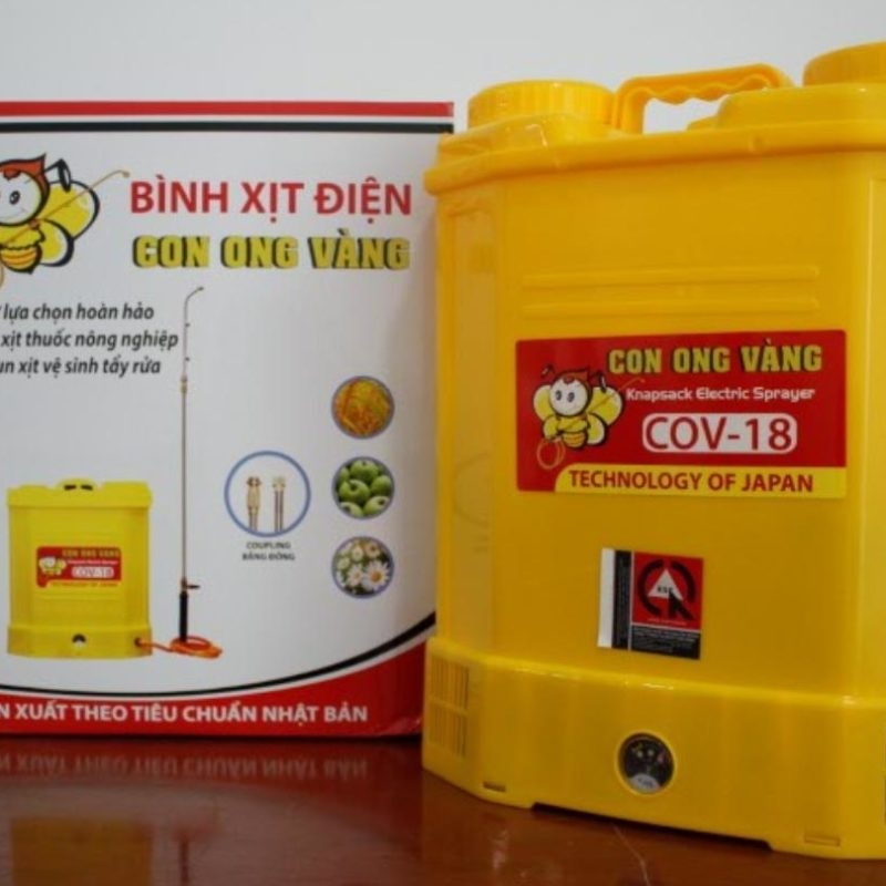 Bình phun thuốc trừ côn trùng Con Ong Vàng 18L 18D