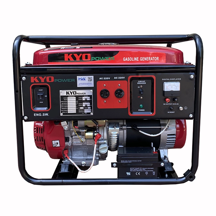 Máy phát điện chạy xăng KYO POWER 7KW THG8000KXS đề