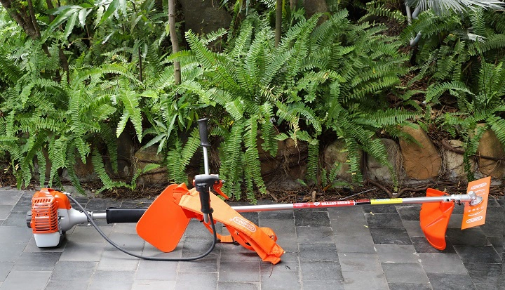 Máy cắt cỏ 2 thì OSHIMA 226 cam xám 850W