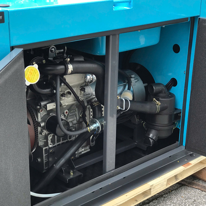 Máy phát điện chạy dầu HAKUDA HKD10000P1PRO 10KW siêu cách âm