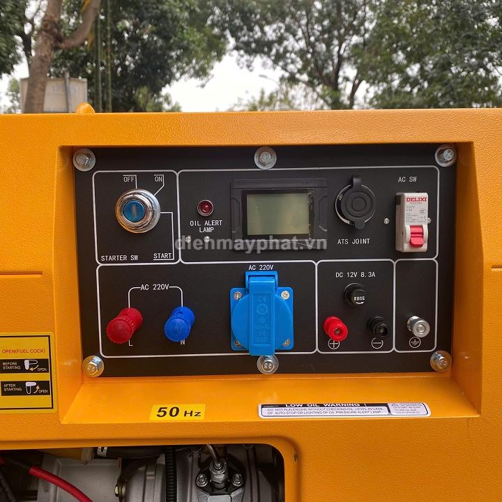 Máy phát điện chạy dầu KAMA 5KW KDE6500T