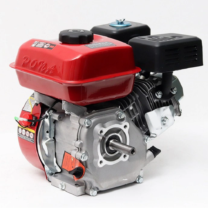 Động cơ dùng xăng PONA 6.5HP PN65 cốt thẳng