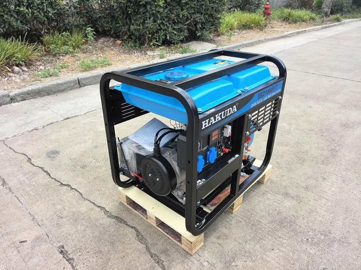 Máy phát điện chạy dầu HAKUDA 7KW HKD7000P1T