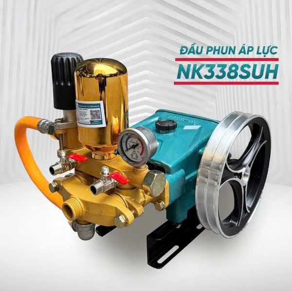Đầu phun xịt áp lực 2HP NAKAWA NK-338SU sứ
