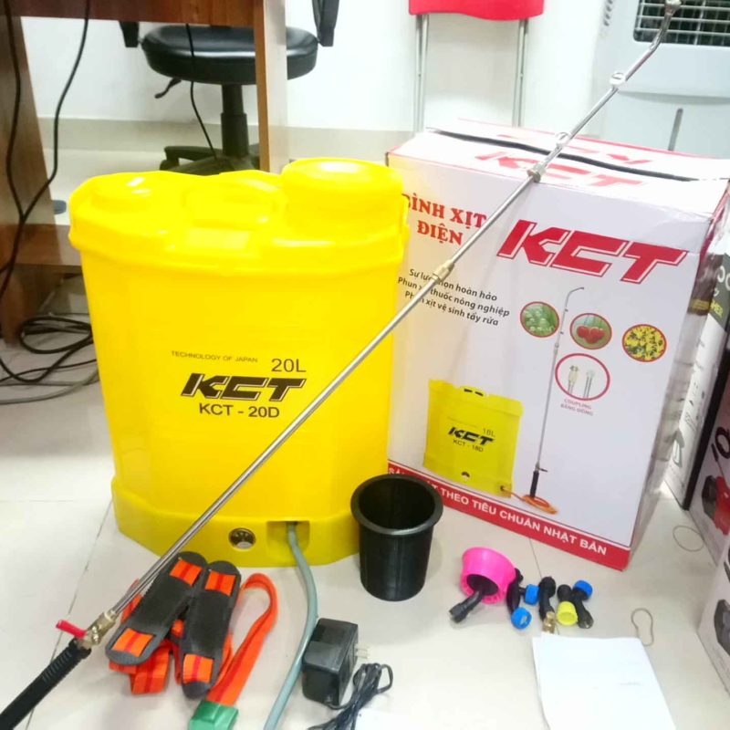 Bình Phun Xịt Điện KCT 20D