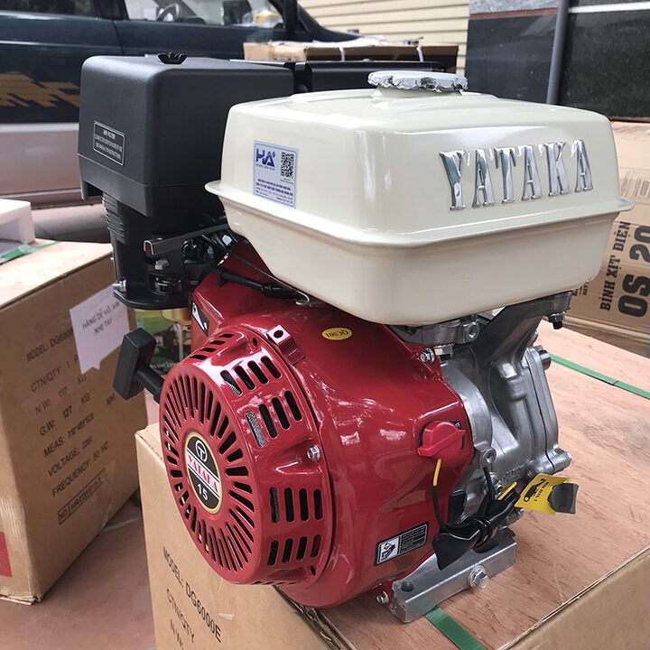 Máy nổ chạy xăng 15HP YATAKA CS-420CD tua chậm có đề