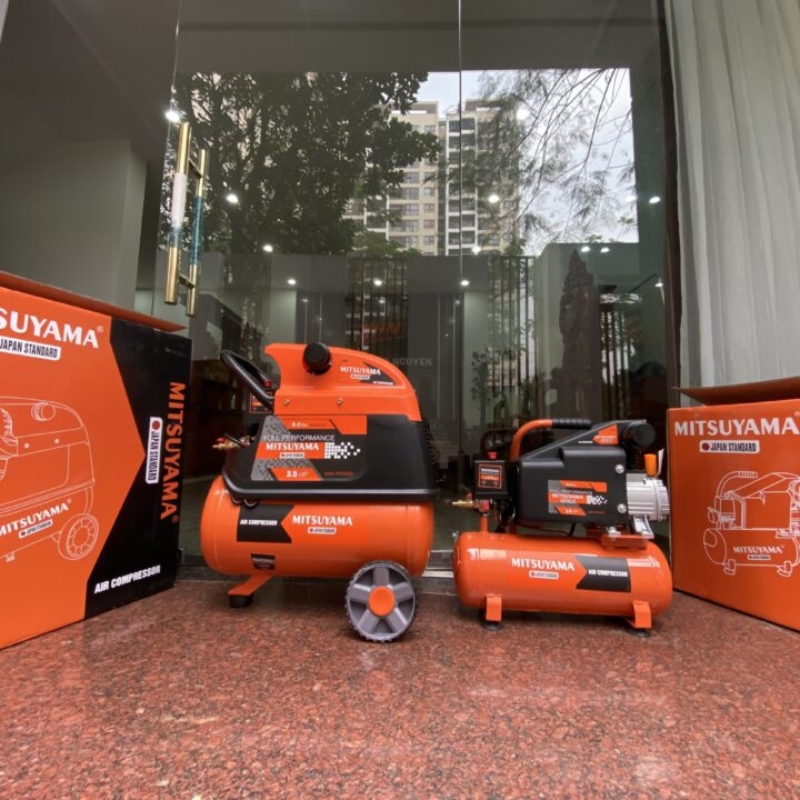 Máy nén khí có dầu Mitsuyama 3HP 12 lít TL-12L