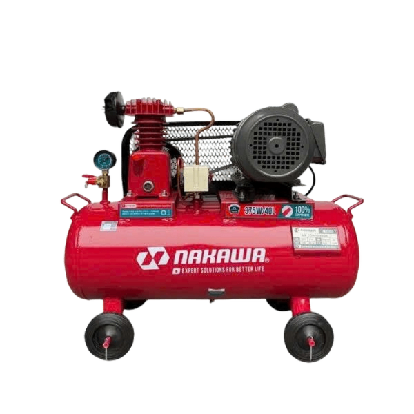 Máy nén khí dây đai 1/2HP NAKAWA NK0540E 40L