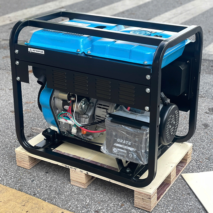 Máy phát điện chạy dầu HAKUDA 7KW HKD7000P1T