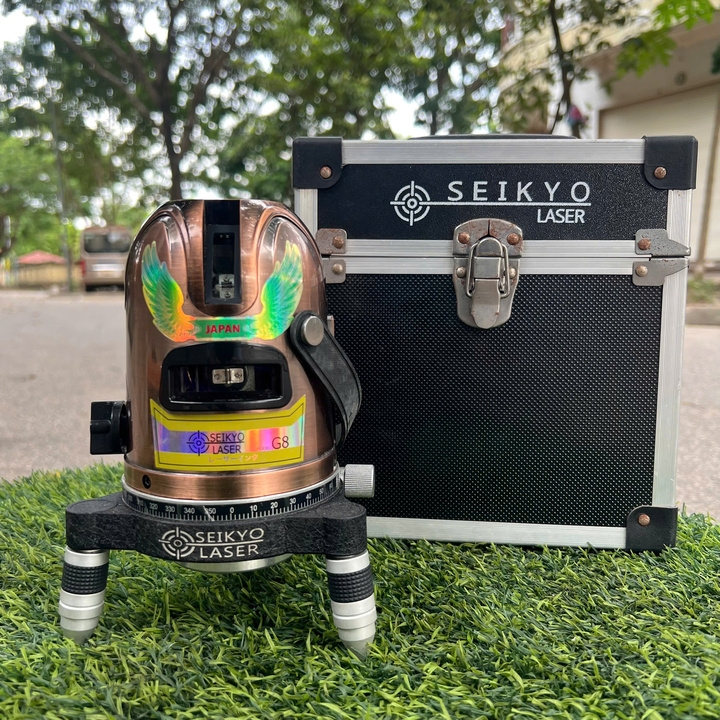 Máy đo laser G8 5 tia xanh Seikyo