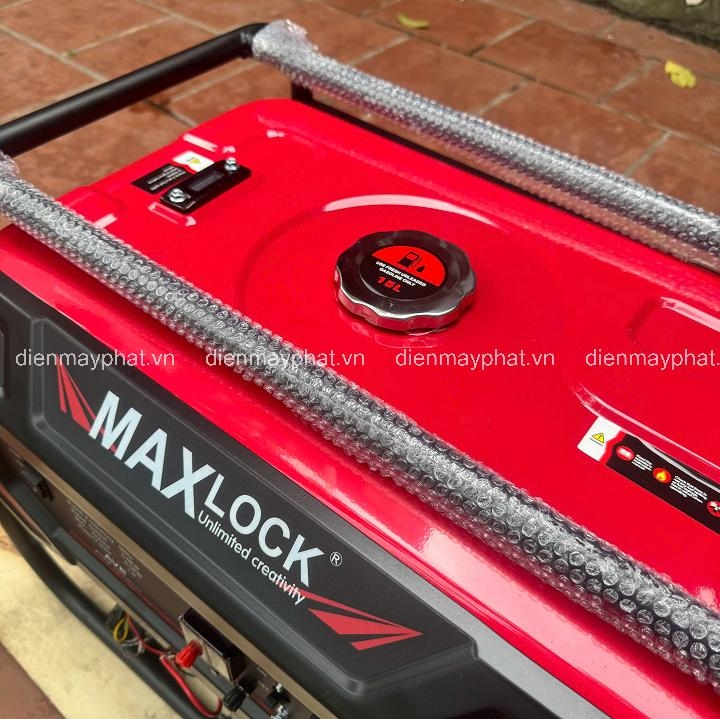 Máy phát điện chạy xăng MAXLOCK MS6500E 5KW có đề