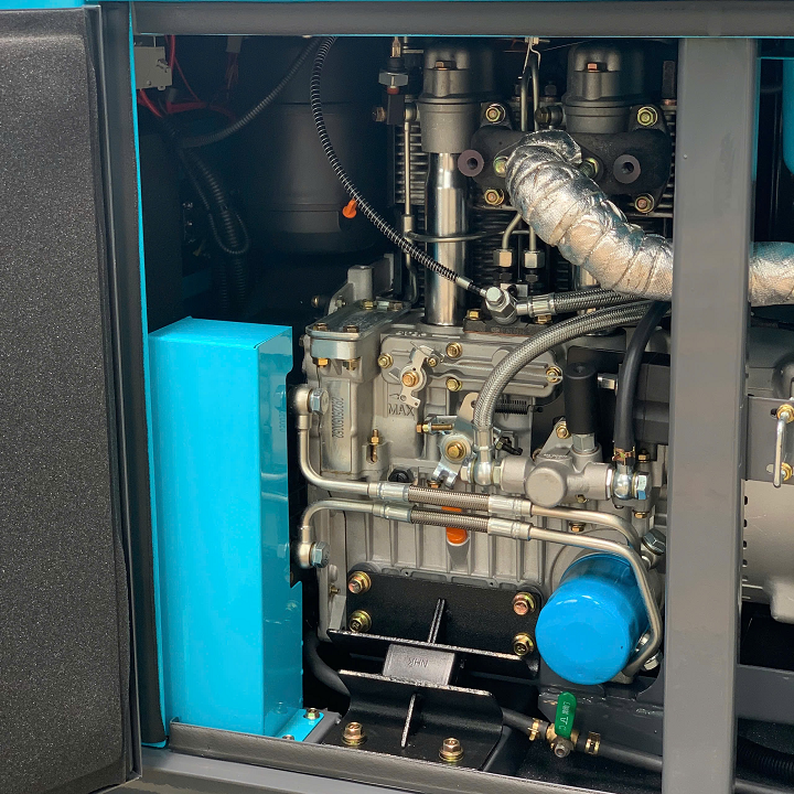 Máy phát điện chạy dầu 12KW HAKUDA HKD12000P1PRO siêu cách âm