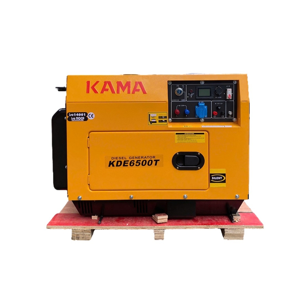 Máy phát điện chạy dầu KAMA 5KW KDE6500T