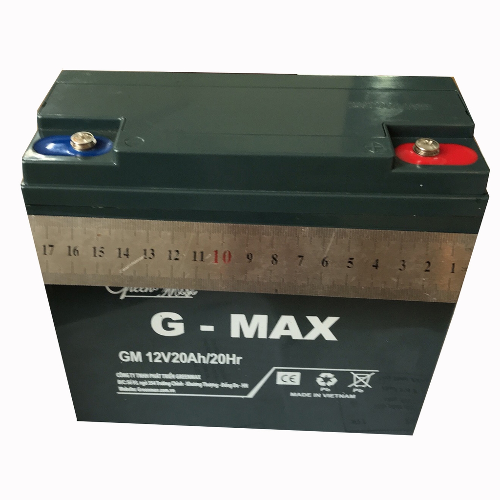 Ắc Quy Điện Gmax GM12V20Ah/20Hr