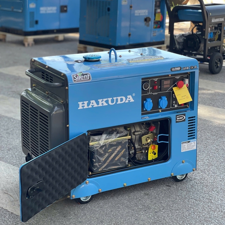 Máy Phát Điện Chạy Dầu Hakuda 7KW HKD7500P1