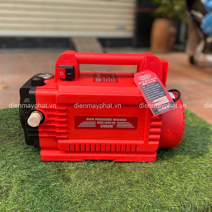 Máy xịt rửa Oshima MXR-1215-C6 2.8kW Đỏ Điện 1 pha