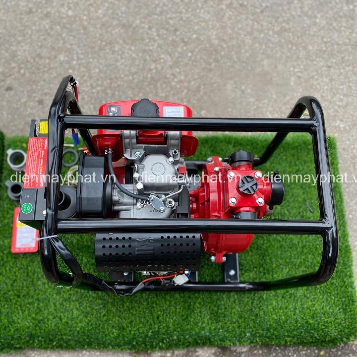 Máy bơm cứu hỏa chạy dầu HAKUDA 6.5HP HKD50MBE có đề