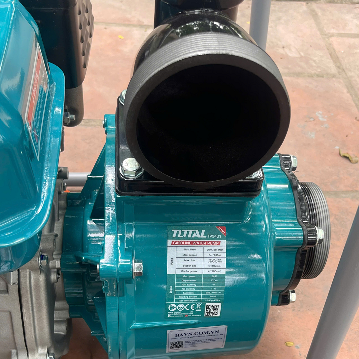 Máy bơm nước chạy xăng TOTAL TP3401 9HP