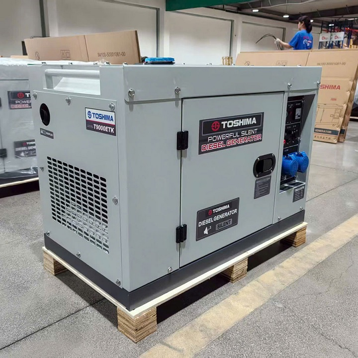 Máy phát điện chạy dầu 7KW TOSHIMA T90E