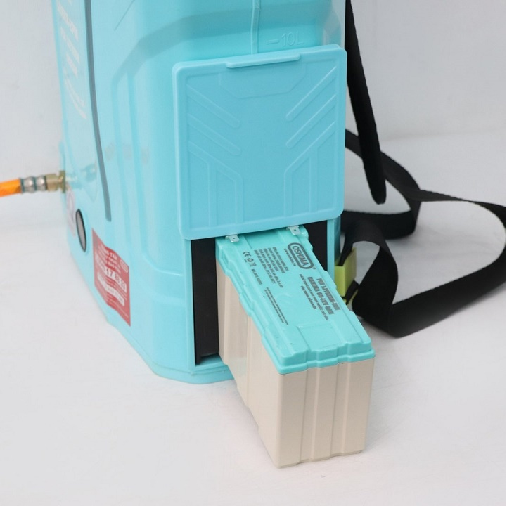 Bình xịt điện OSHIMA 20L Li20R-DP pin lithium bơm đôi